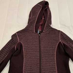 Kuhl Chianti fleece striped hoody